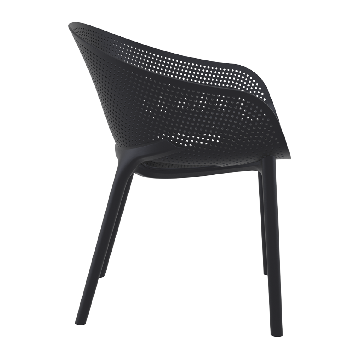 ST RAIN PRO  Antracit design Plastic outdoor chair